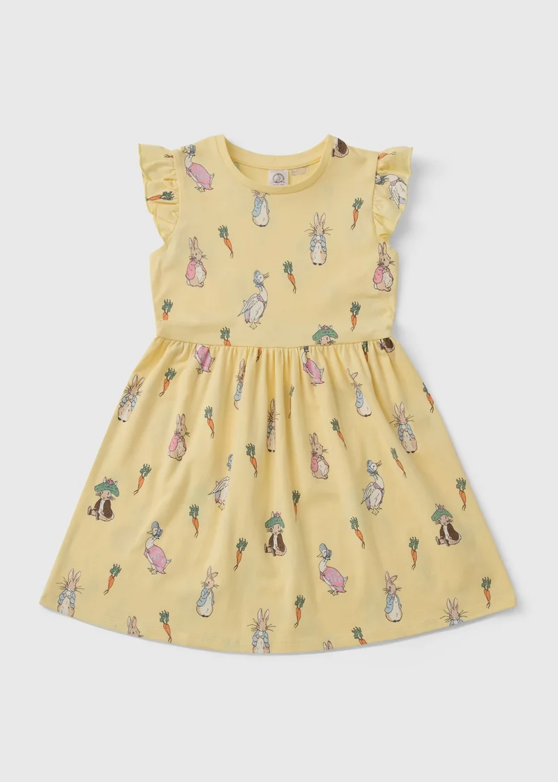 ماتلان Peter Rabbit Girls Yellow Dress